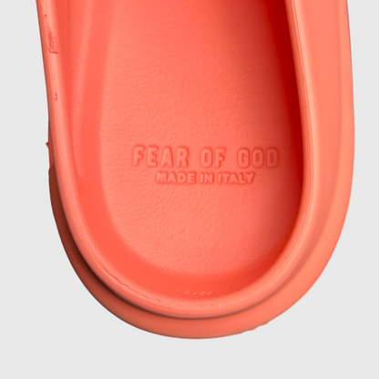 Fear of God The California 1.0 Backless Slip-On 'Coral' SS22 Brand New