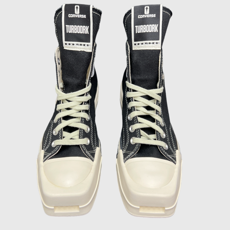 Rick Owens x Converse Turbodrk Chuck 70 High 'Black' OG 172344C Rick Owens x Converse Turbodrk Chuck 70 High 'Black' OG 172344C