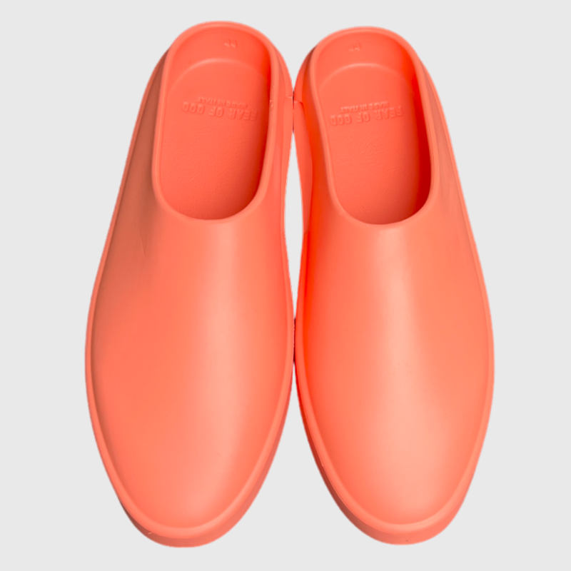 Fear of God The California 1.0 Backless Slip-On 'Coral' SS22 Brand New