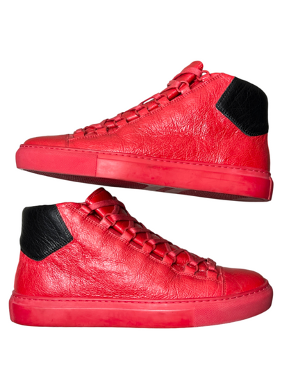 Balenciaga Arena High 'Rouge Paprika' Size 41 Pre-Owned