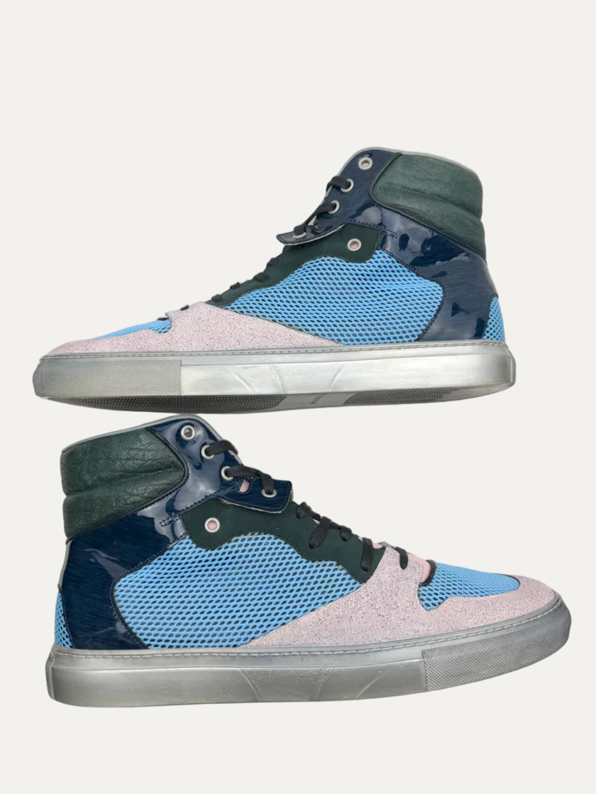 Balenciaga High Top Sneaker 'Mismatch' Size 46 Pre-Owned