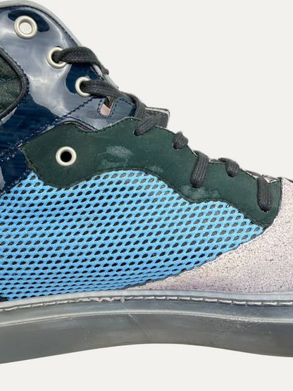 Balenciaga High Top Sneaker 'Mismatch' Size 46 Pre-Owned