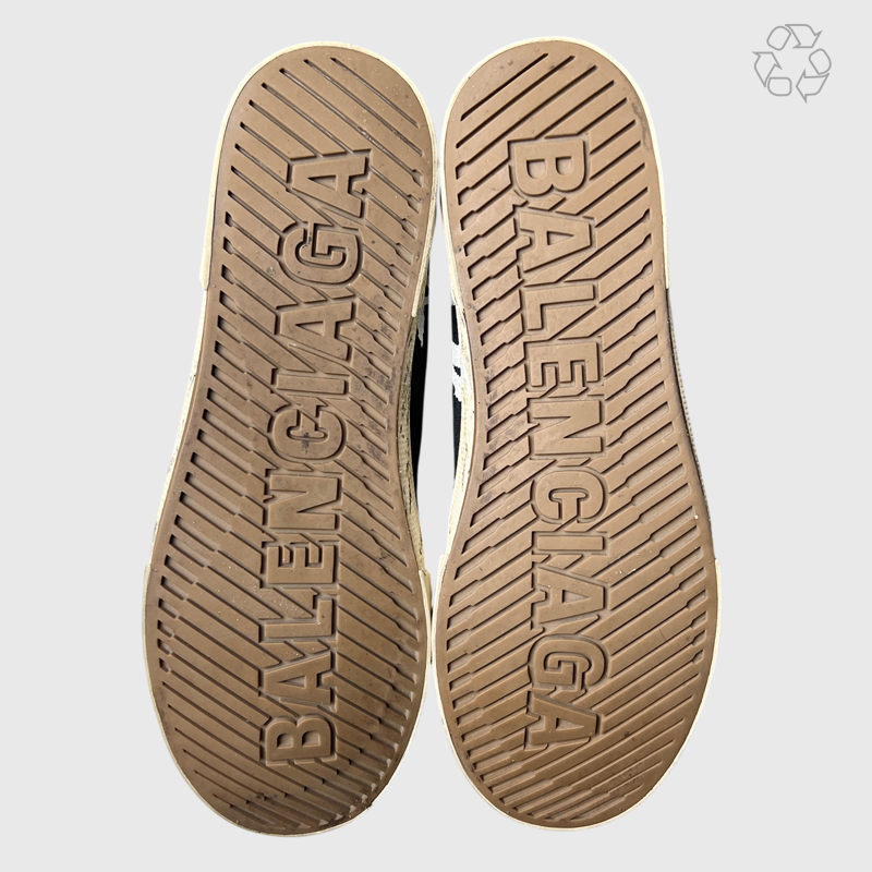 Balenciaga Paris High Sneakers 'Graffiti Black' Size 9 Pre-owned