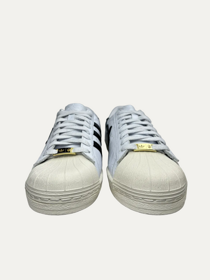 BAPE x adidas Superstar Vintage 'White Black' Size 10.5 Pre-Owned