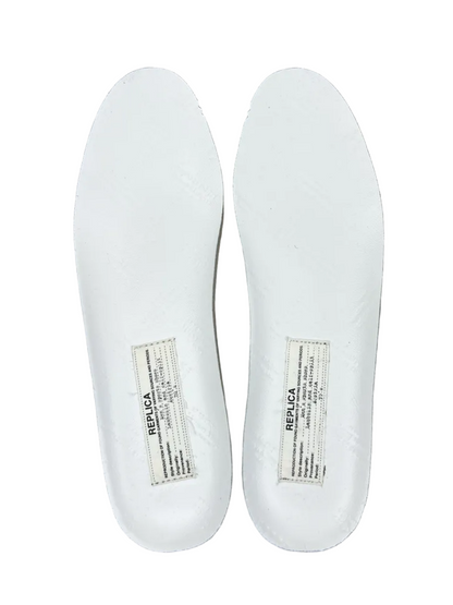 Maison Margiela Replica Gat Low Top Sneaker 'Bianchetto' Size 9 Pre-Owned