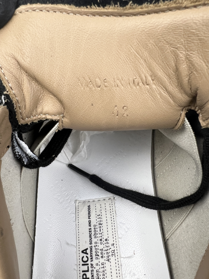 Maison Margiela Replica Gat Low Top Sneaker 'Bianchetto' Size 9 Pre-Owned