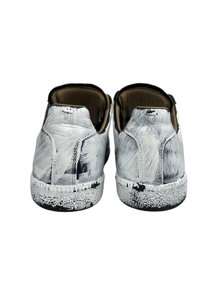 Maison Margiela Replica Gat Low Top Sneaker 'Bianchetto' Size 9 Pre-Owned