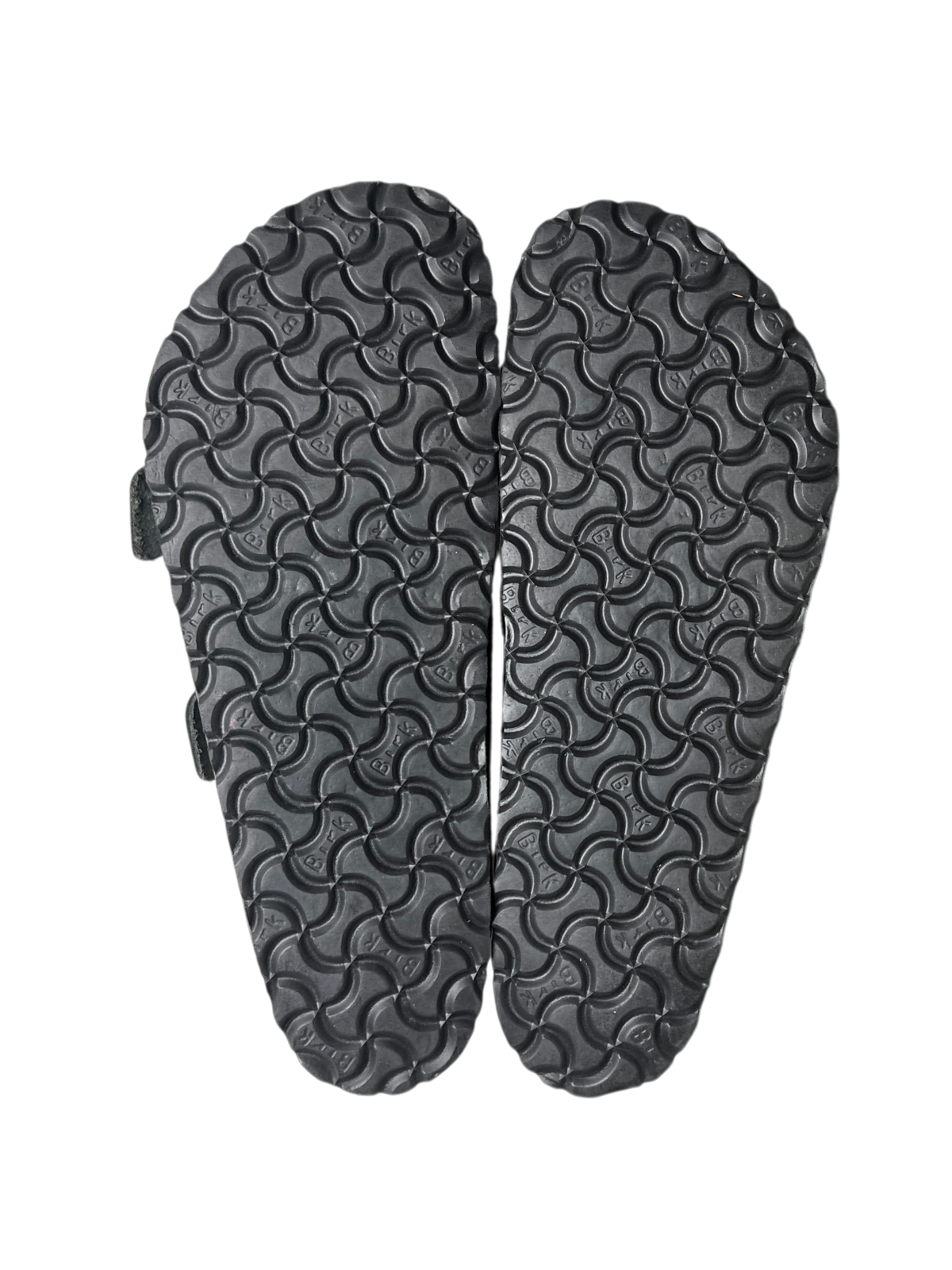 Birkenstock Arizona Birko-Flor 'Black' Size 11 Pre-Owned