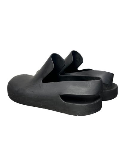 Bottega Veneta Rubber Slingback Puddle Sandals 'Black' Size 44 EU Pre-Owned