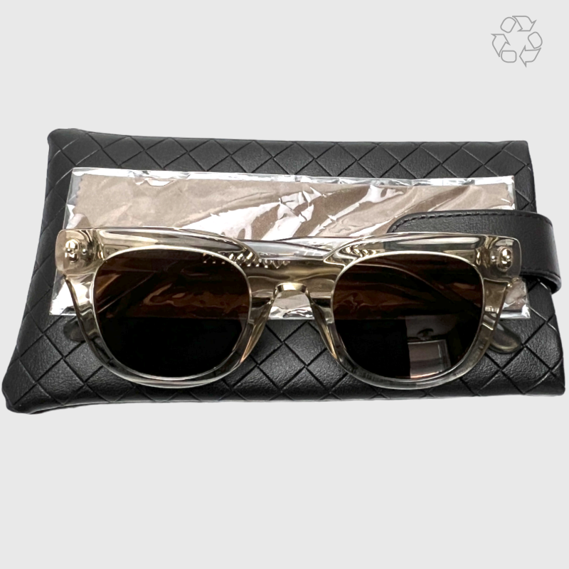 Bottega Veneta Timeless Sunglasses 'Clear-Brown' Pre-Owned