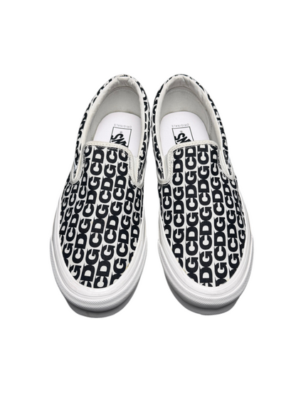 Comme des Garçons x Vans Vault Slip-On LX 'CDG Print' Size 9  Pre-Owned