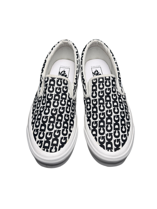 Comme des Garçons x Vans Vault Slip-On LX 'CDG Print' Size 9  Pre-Owned
