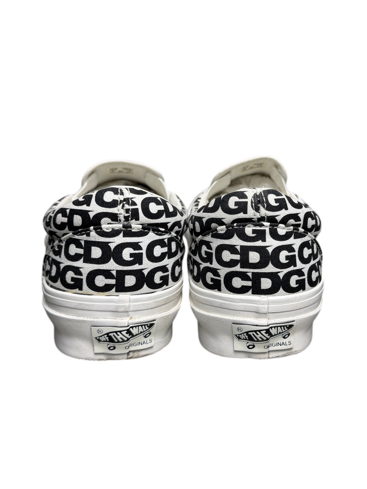 Comme des Garçons x Vans Vault Slip-On LX 'CDG Print' Size 9  Pre-Owned