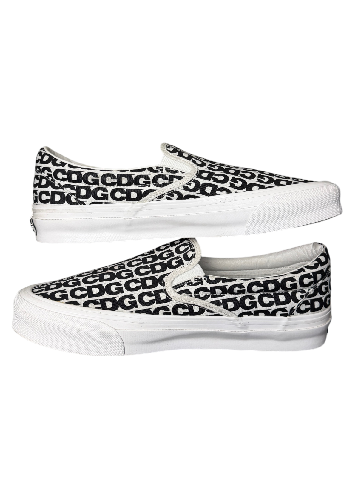 Comme des Garçons x Vans Vault Slip-On LX 'CDG Print' Size 9  Pre-Owned