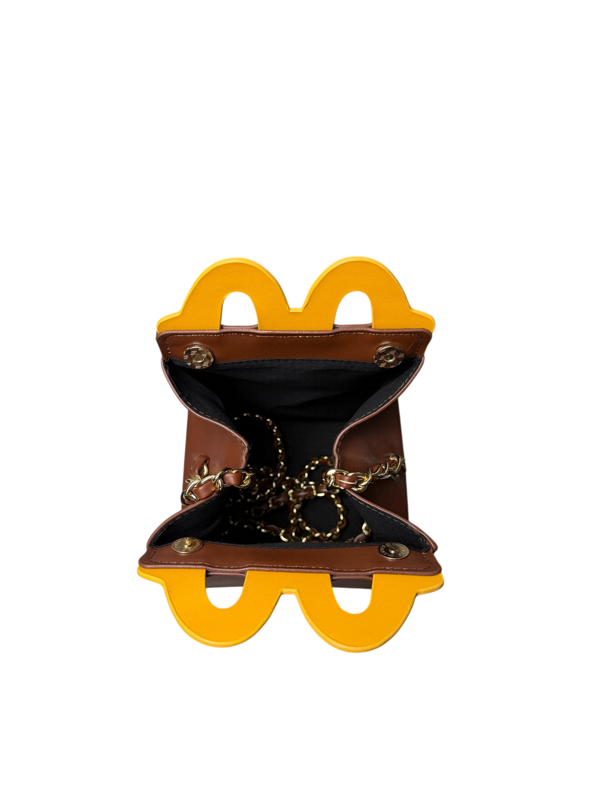 Cactus Jack by Travis Scott x McDonalds Smile Clutch 'Brown' One Size Pre-Owned