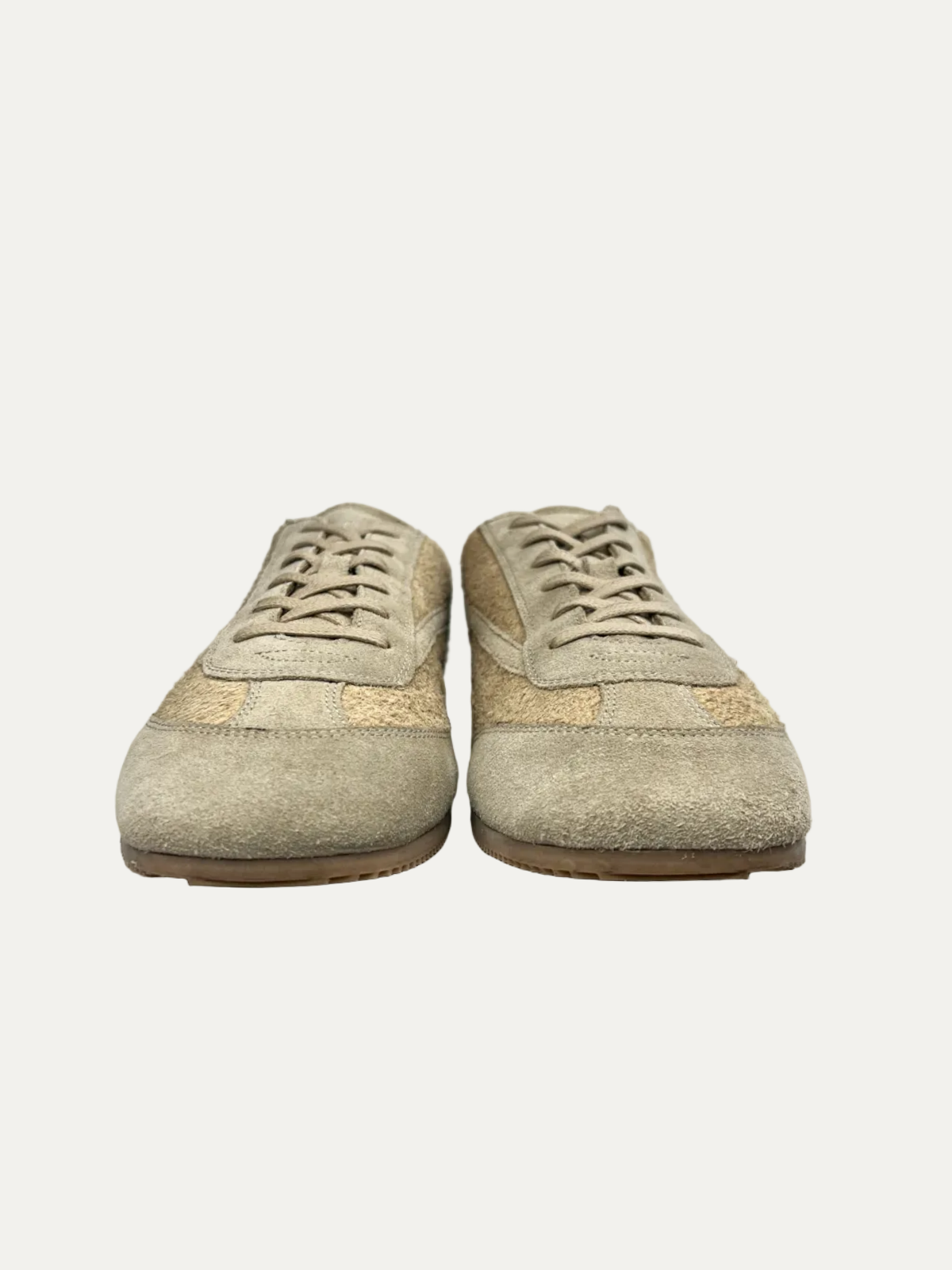 COS Minimal Suede Sneakers 'Cappuccino' Size 45 Pre-Owned