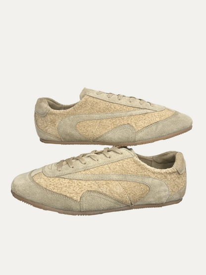 COS Minimal Suede Sneakers 'Cappuccino' Size 45 Pre-Owned