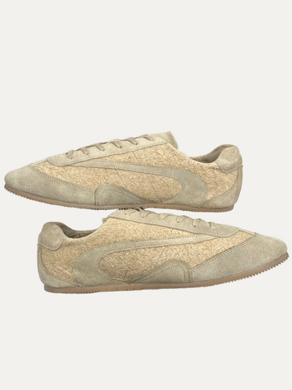 COS Minimal Suede Sneakers 'Cappuccino' Size 45 Pre-Owned