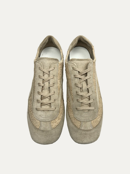 COS Minimal Suede Sneakers 'Cappuccino' Size 45 Pre-Owned