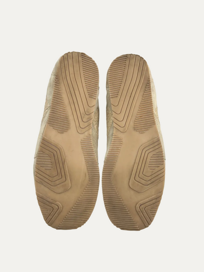 COS Minimal Suede Sneakers 'Cappuccino' Size 45 Pre-Owned
