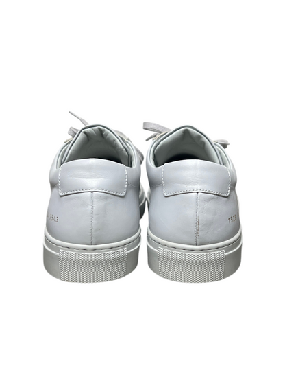 Common Projects Achilles Low Leather Sneaker 'Grey' Size 11 Pre-Owned