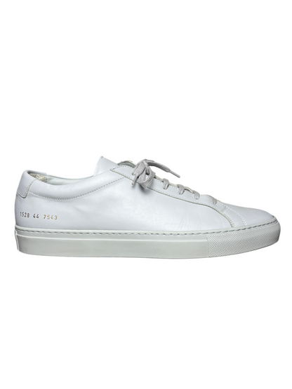 Common Projects Achilles Low Leather Sneaker 'Grey' Size 11 Pre-Owned