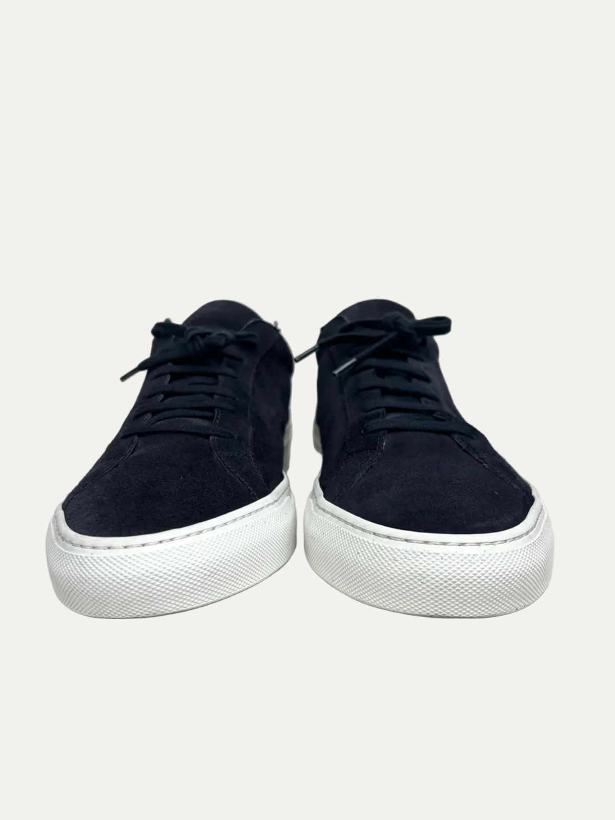 Common Projects Suede Achilles Low 'Dark Navy' Size 45 Pre-Owned