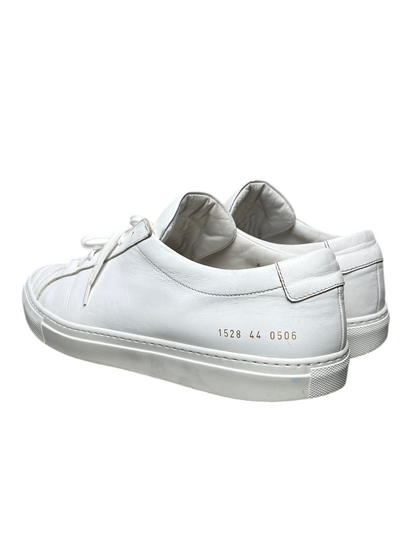 Common Projects Original Achilles Leather Low-Top Sneakers 'White' Size 44 Pre-Owned