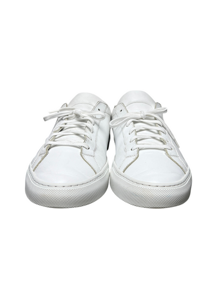 Common Projects Original Achilles Leather Low-Top Sneakers 'White' Size 44 Pre-Owned