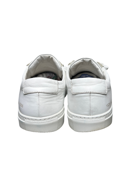 Common Projects Original Achilles Leather Low-Top Sneakers 'White' Size 44 Pre-Owned