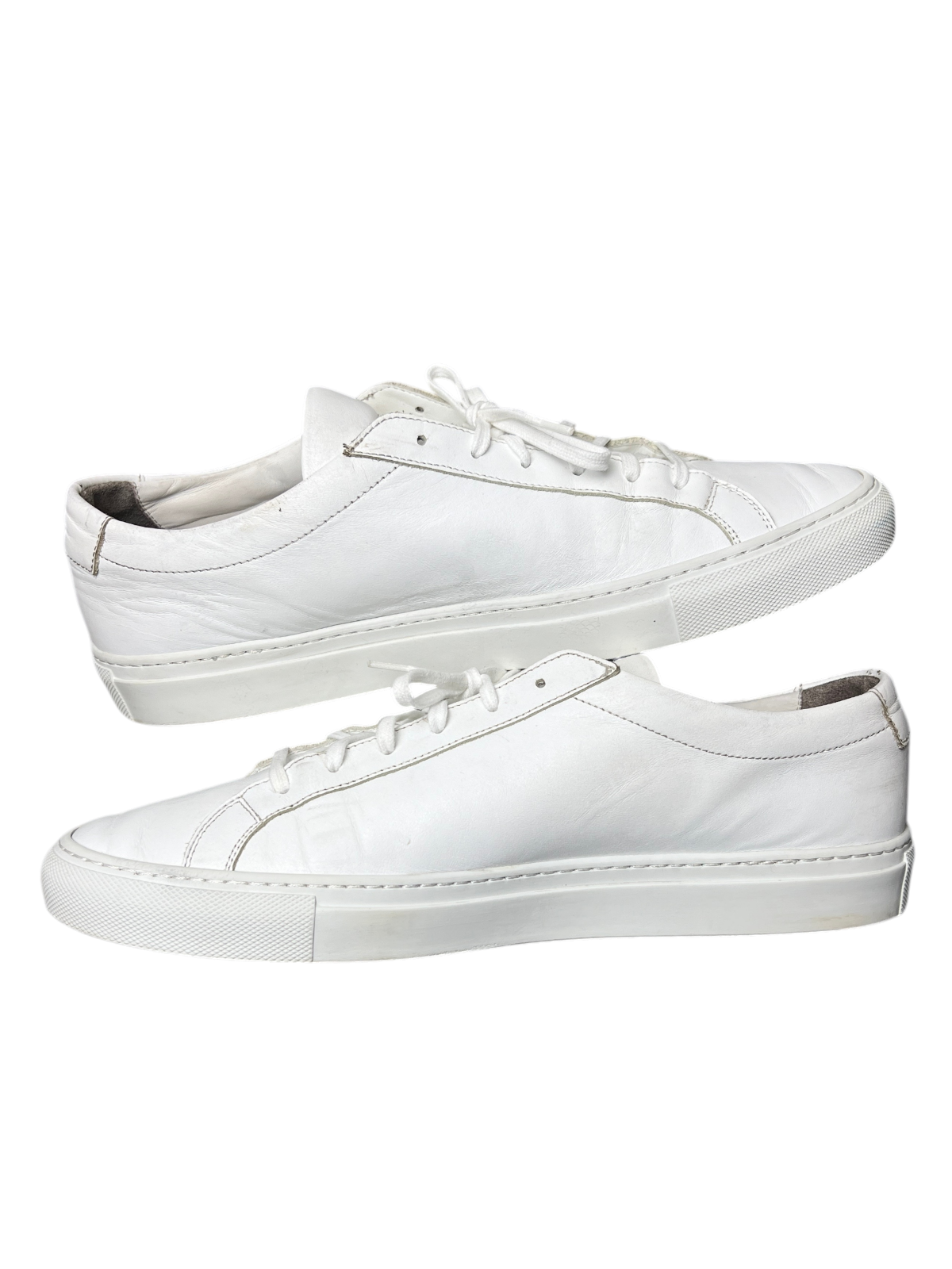 Common Projects Original Achilles Leather Low-Top Sneakers 'White' Size 44 Pre-Owned