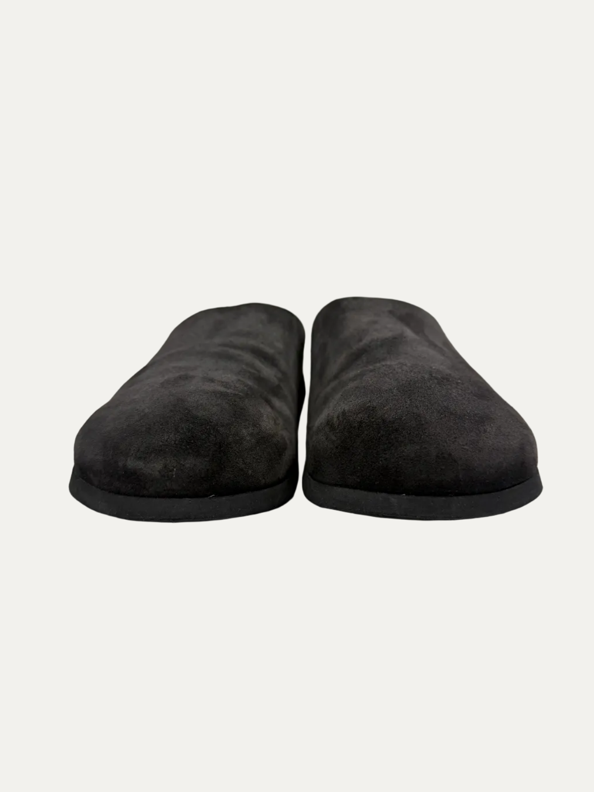 Common Projects Suede Clog Mules 'Dark Brown' Size 44 Pre-Owned