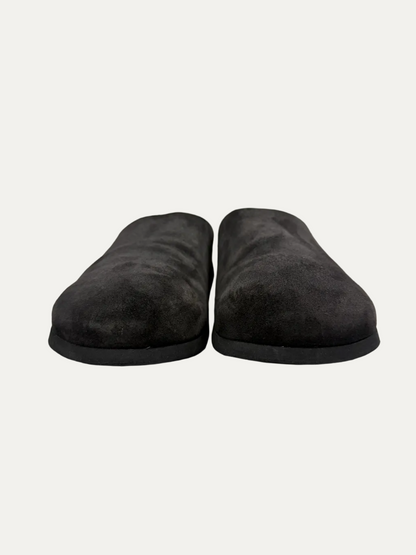 Common Projects Suede Clog Mules 'Dark Brown' Size 44 Pre-Owned