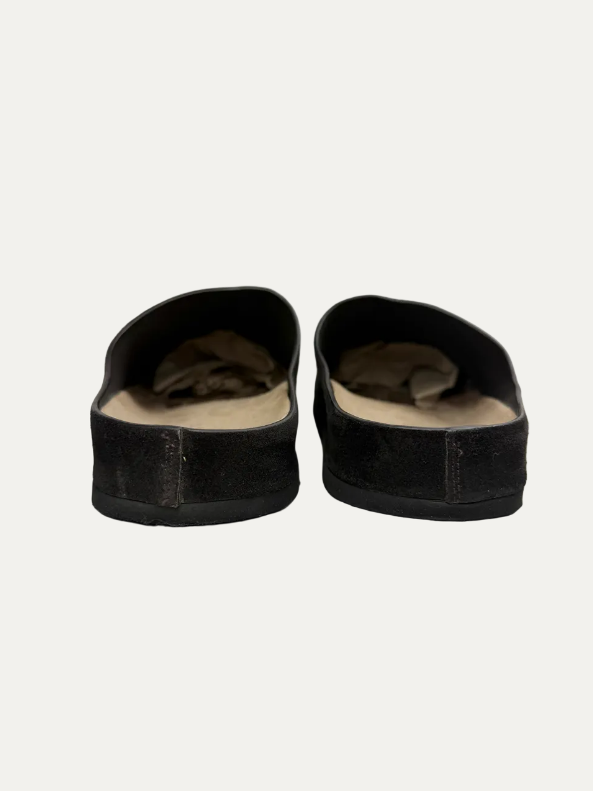 Common Projects Suede Clog Mules 'Dark Brown' Size 44 Pre-Owned
