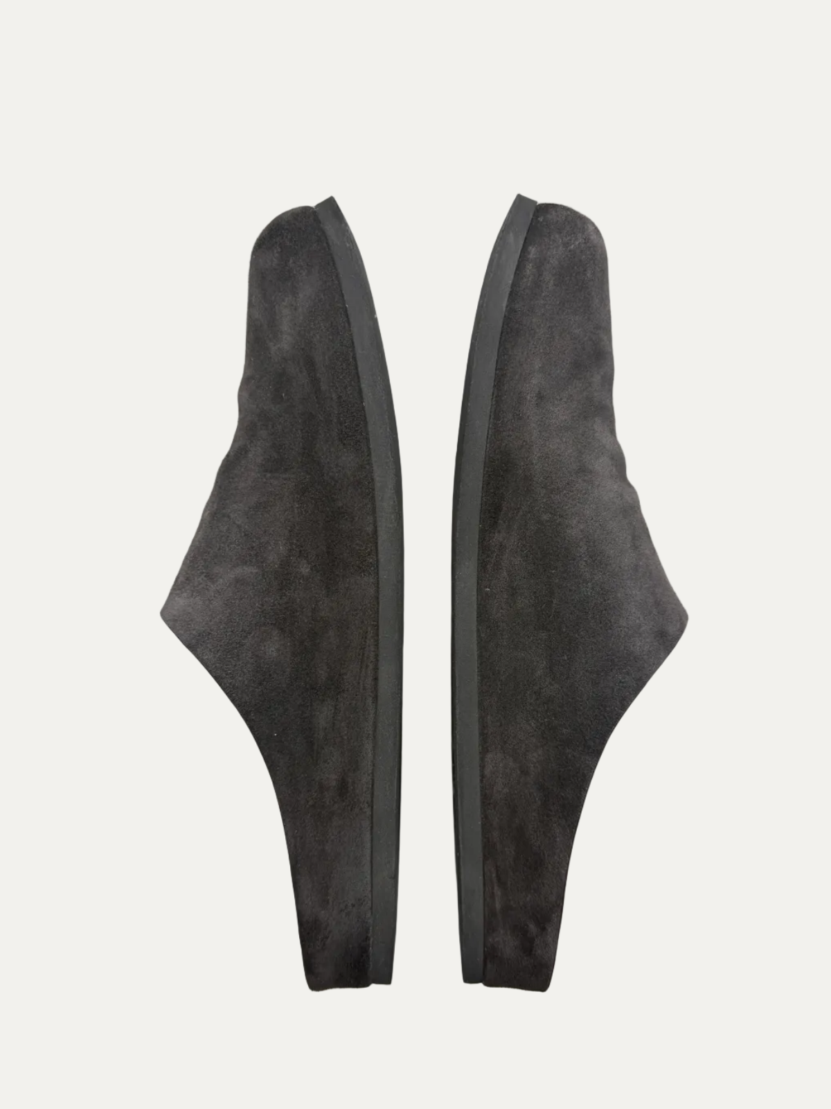 Common Projects Suede Clog Mules 'Dark Brown' Size 44 Pre-Owned