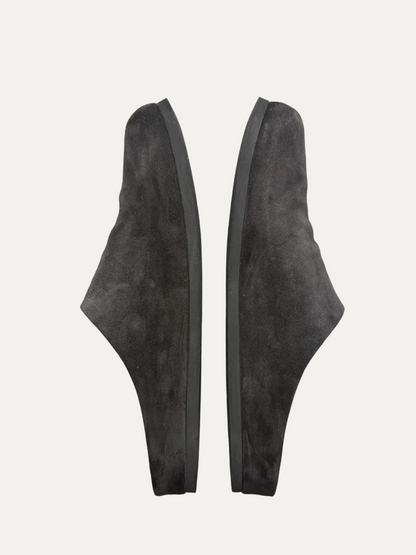 Common Projects Suede Clog Mules 'Dark Brown' Size 44 Pre-Owned