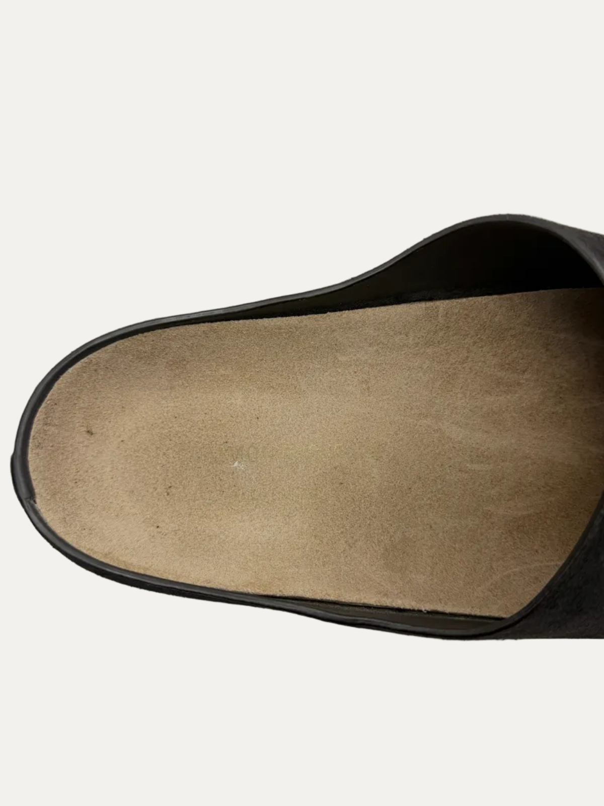 Common Projects Suede Clog Mules 'Dark Brown' Size 44 Pre-Owned