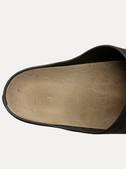 Common Projects Suede Clog Mules 'Dark Brown' Size 44 Pre-Owned