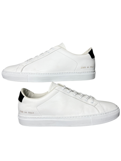 Common Projects Retro Classic Leather Sneaker 'White' Size 11 Pre-Owned