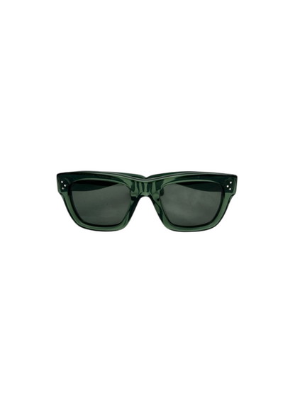 Celine Acetate Sunglasses 'Green' One Size Pre-Owned