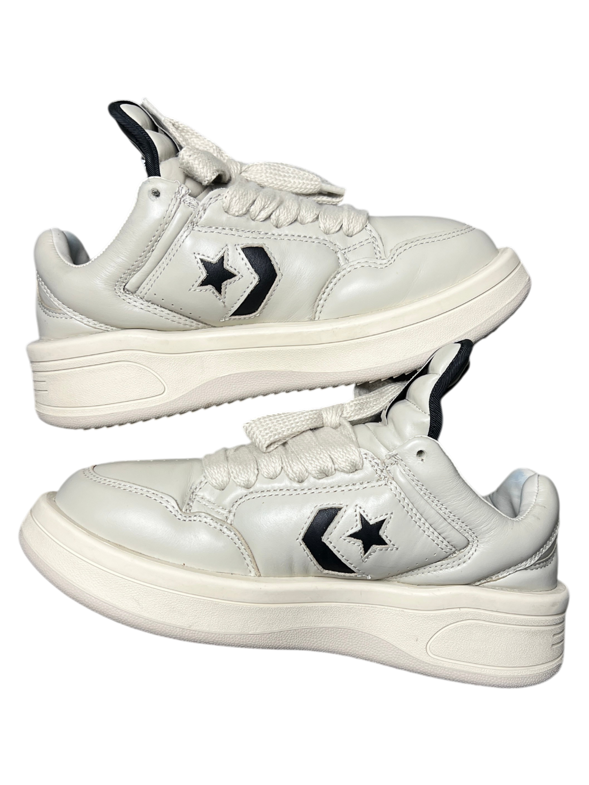 Rick Owens x Converse DRKSHDW TURBOWPN Low 'Pelican' Size 7.5 Pre-Owned