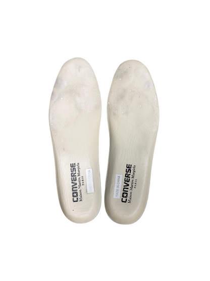 Maison Margiela x Converse Jack Purcell Low SS12 'Paint Crack - White Azure' Women Size 6.5 Pre-Owned