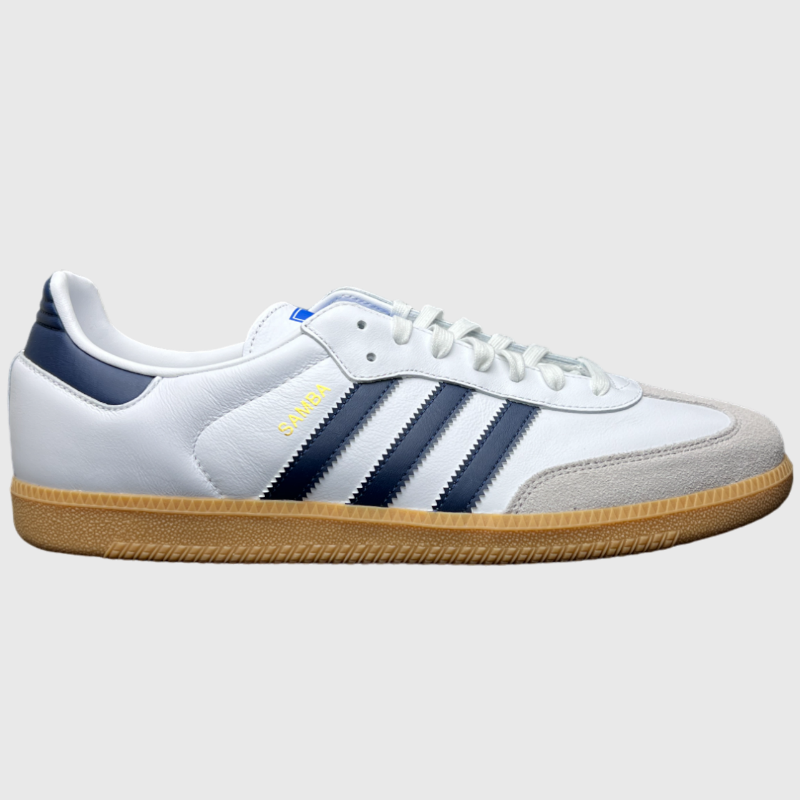 Adidas Samba OG 'White Night Indigo Gum' FW23 Size 12 Brand New