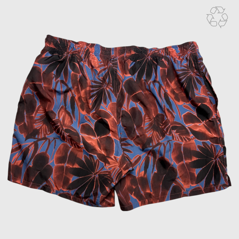 Ermenegildo Zegna Mid Swim Shorts 'Opera Red/Liberty' Size XL Pre-Owned