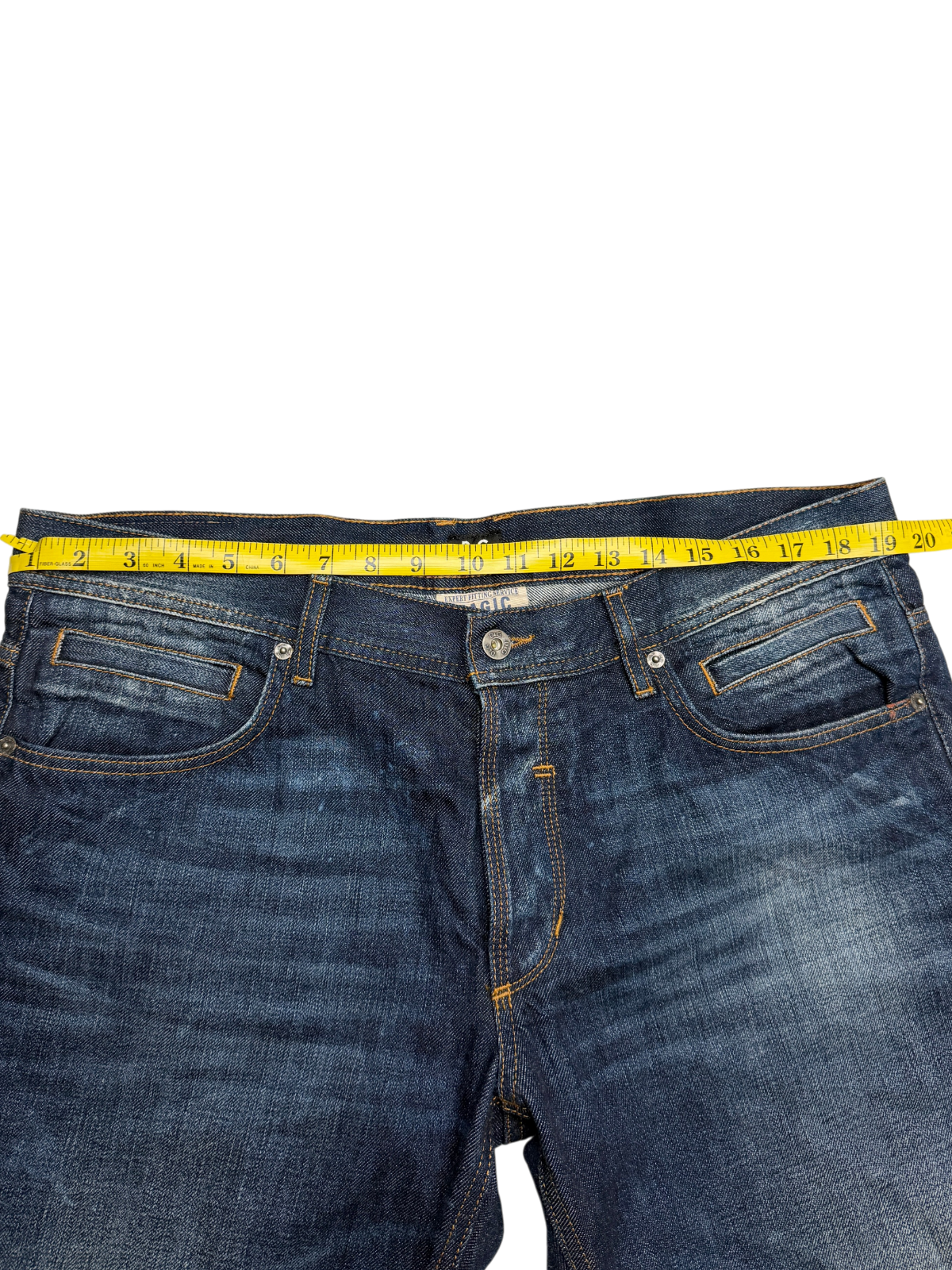 Vintage 90's Dolce & Gabanna Indigo Wash Denim Jeans Size 38 Pre-Owned