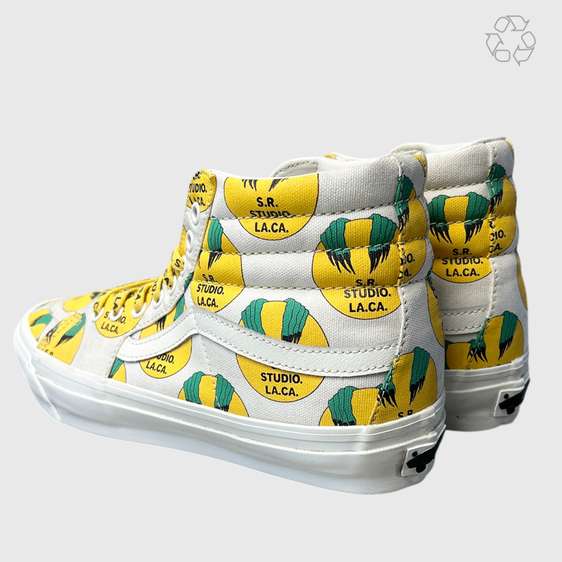 S.R. STUDIO. LA. CA. x Vans Sk8-Hi Reissue 38 Vibram 'SR Claw Print' Size 9.5 Pre-Owned
