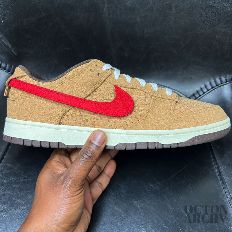 CLOT x Nike Dunk Low SP ‘Cork’ SS23 Size 12 Pre-Owned