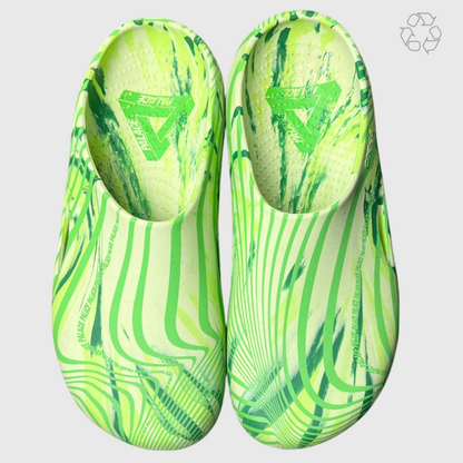Palace x Crocs Mellow Recovery Clog 'Celery' Size 10 Pre-Owned