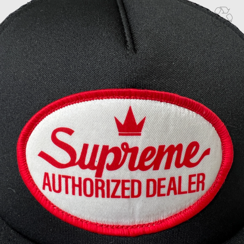 Supreme Authorized Mesh Back 5-Panel Cap 'Black' One Size Pre-Owned