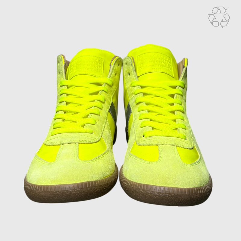 Maison Margiela Replica High Gat Sneakers 'Neon Yellow' Size 12 Pre-owned
